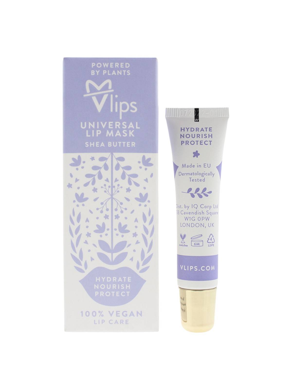 V-Lips Hydrate Nourish Protect Maschera labbra idratante 10 g