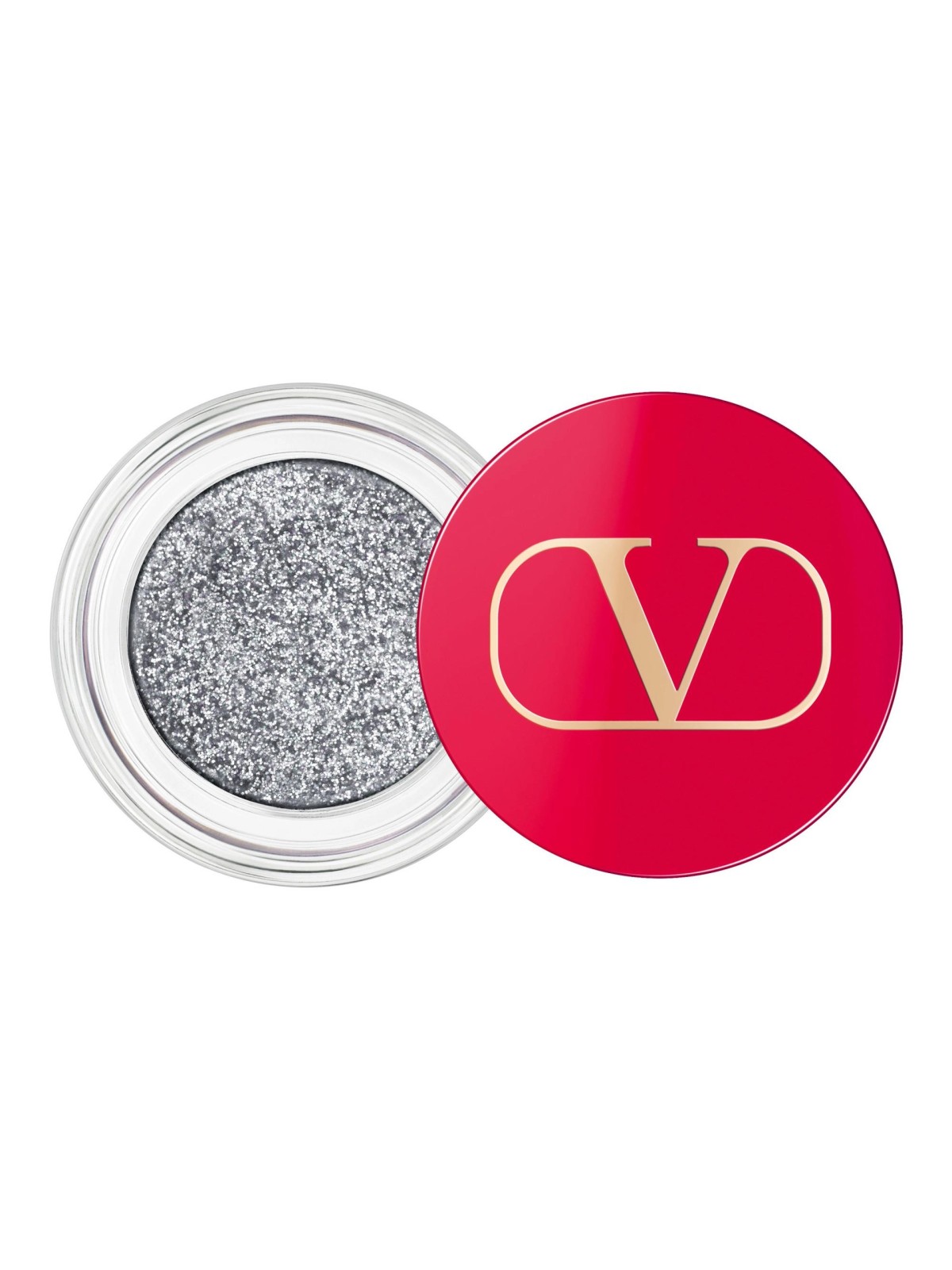 Ombretto glitterato in polvere Valentino Dreamdust 01 Argento 31 g