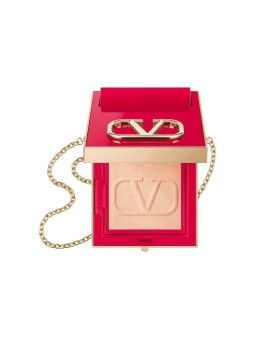 Cipria compatta illuminante Valentino Go-Clutch Glow 03 Medium 42 g