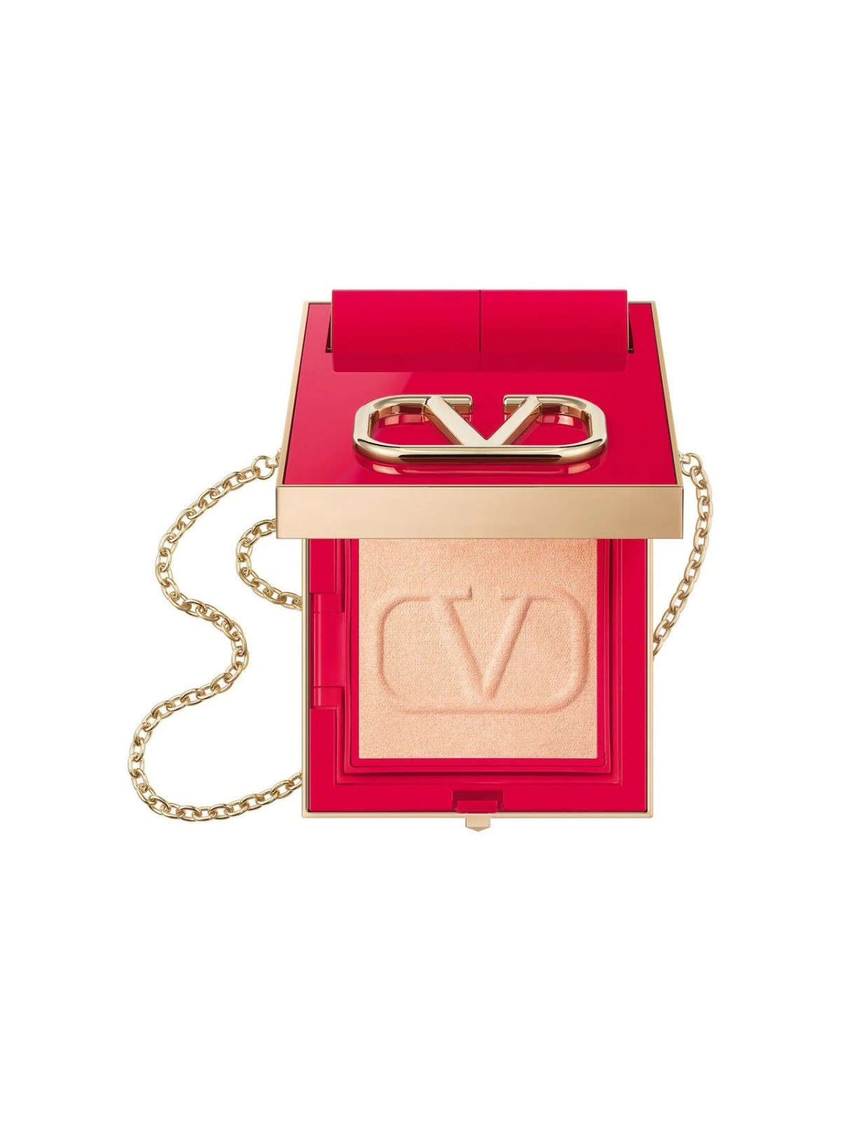 Cipria compatta illuminante Valentino Go-Clutch Glow 03 Medium 42 g