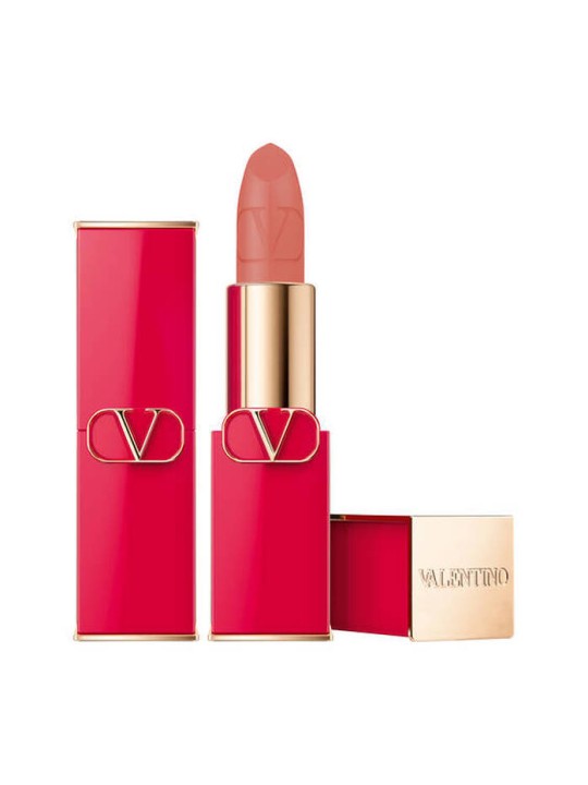 Rossetto cremoso opaco Valentino Rosso 108A ricaricabile 35 g