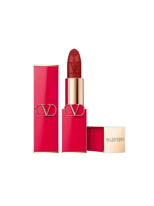 Rossetto cremoso opaco Valentino Rosso 111A ricaricabile 35 g