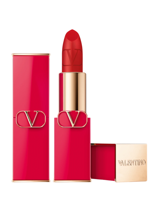 Rossetto cremoso opaco Valentino Rosso 211A ricaricabile 35 g