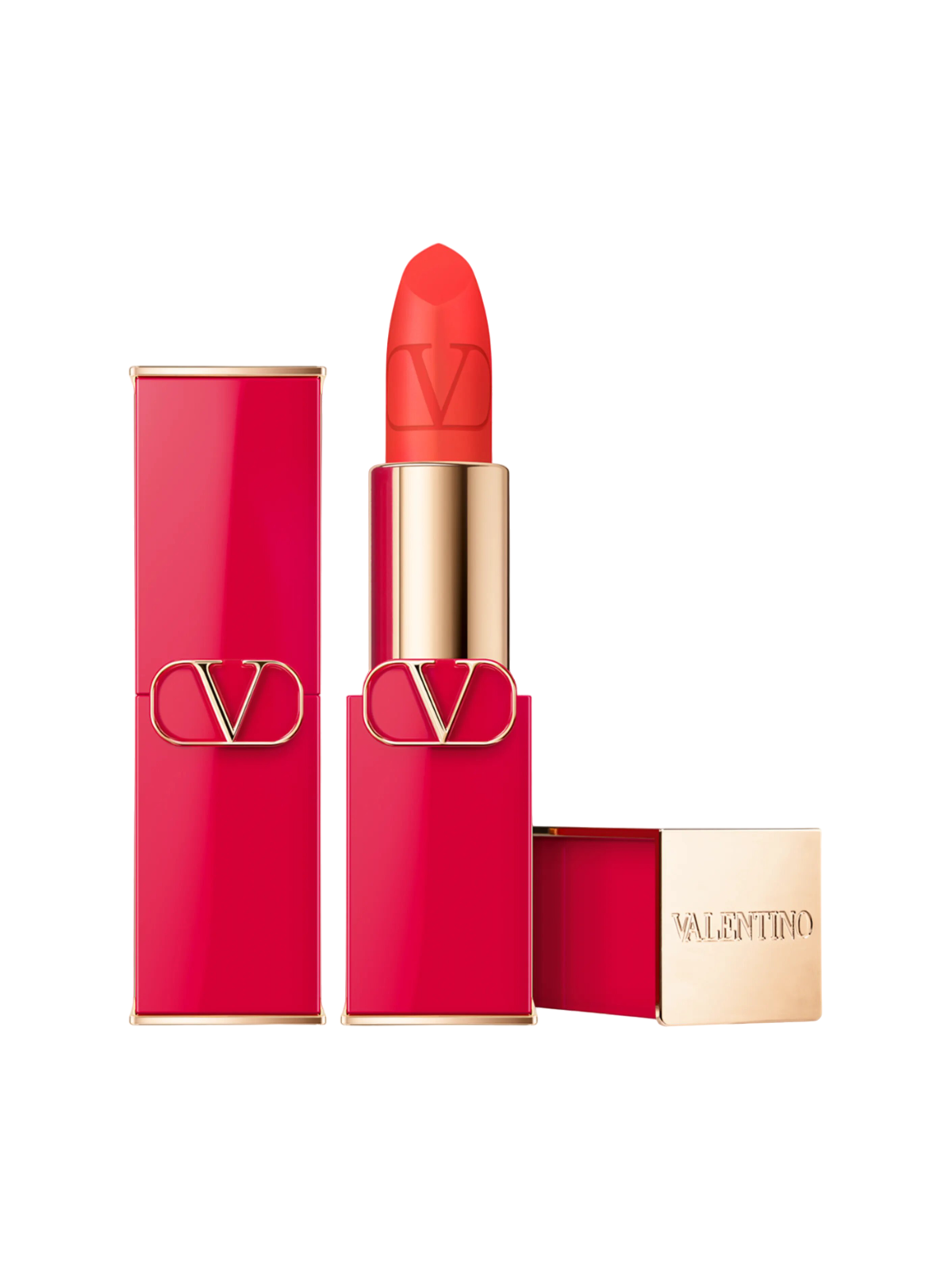 Rossetto cremoso opaco Valentino Rosso 403A ricaricabile 35 g