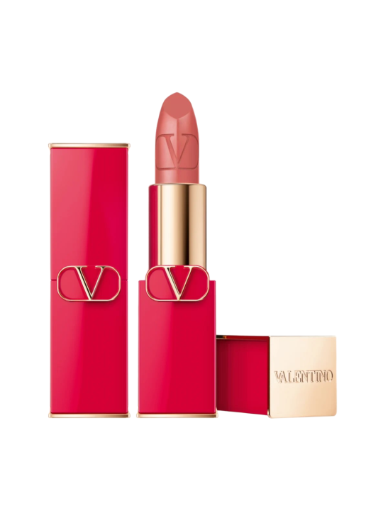 Rossetto cremoso Valentino Rosso Satin Finish 101A ricaricabile 35 g