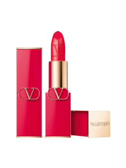 Rossetto cremoso Valentino Rosso Satin Finish 404R ricaricabile 35 g Valentino www.essenzetotalstyle.com 
