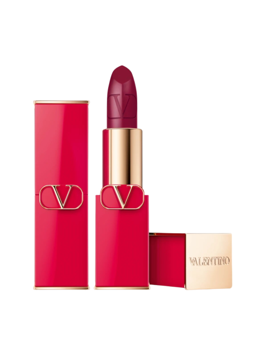 Rossetto cremoso Valentino Rosso Satin Finish 505R ricaricabile 35 g