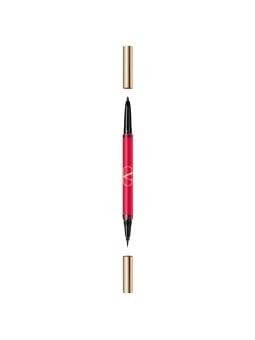 Matita eyeliner in gel a doppia punta Valentino Twin Liner 02 Nero e Rosso 8 g