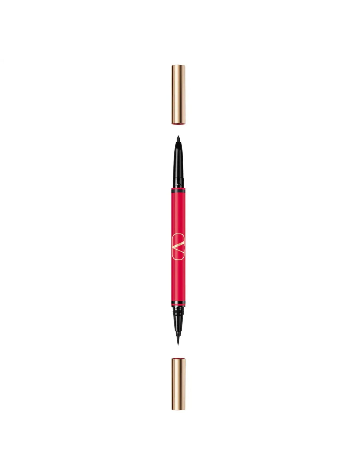 Matita eyeliner in gel a doppia punta Valentino Twin Liner 02 Nero e Rosso 8 g