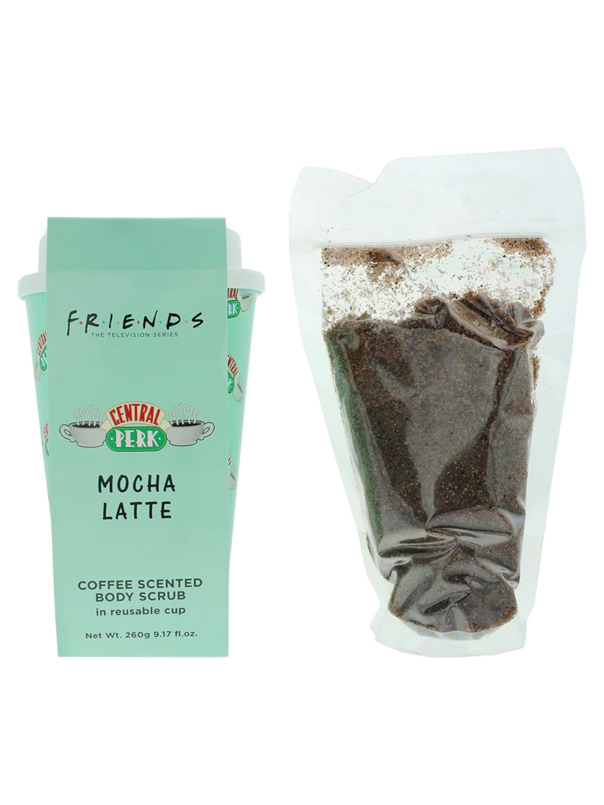 Warner Bros Friends Mocha Latte Cleansing Body Scrub 260 g