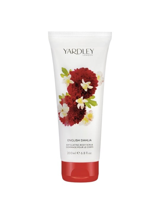 Yardley English Dahlia Scrub esfoliante per il corpo 200ml