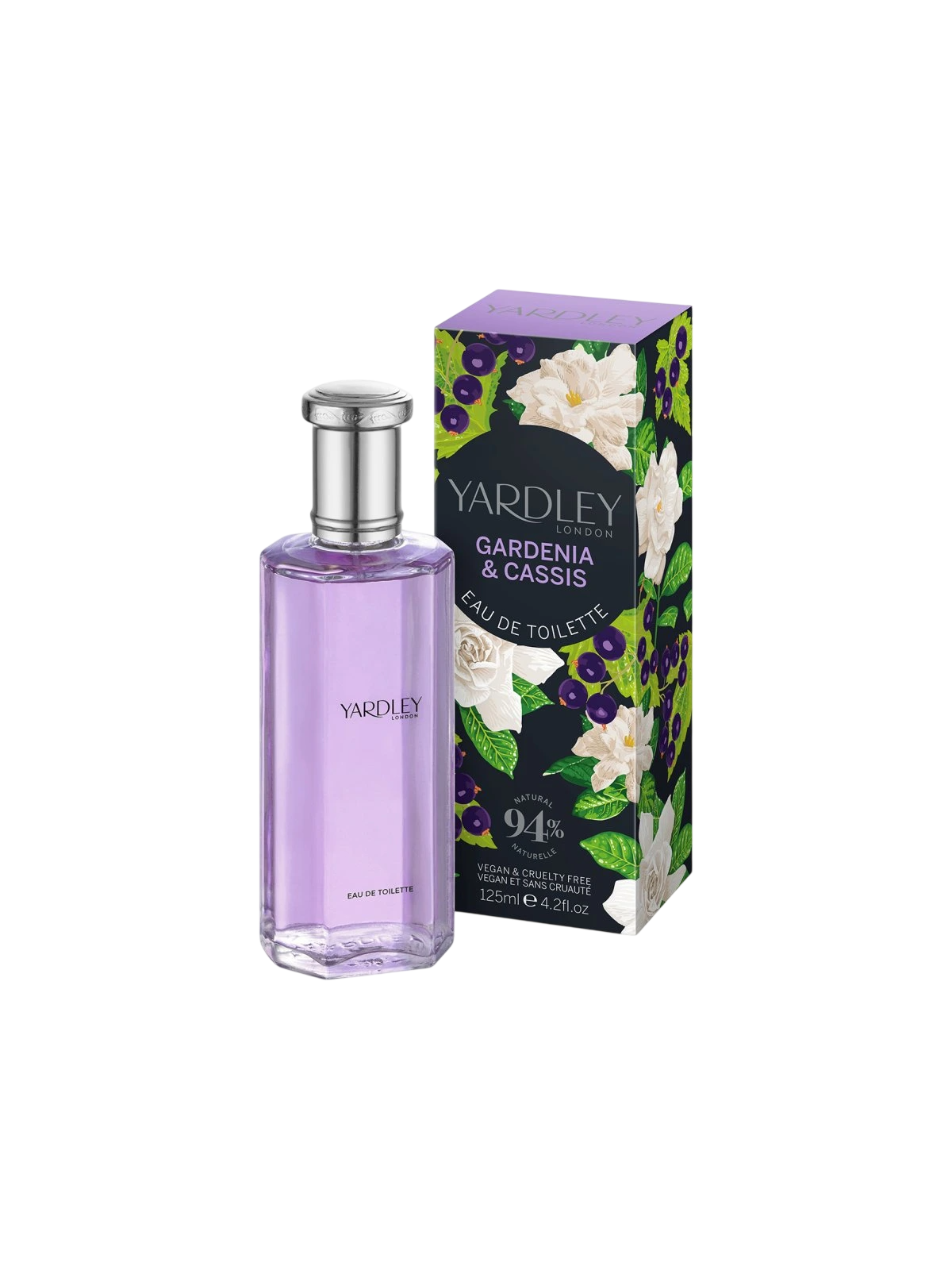 Yardley Gardenia & Cassis Eau De Toilette Donna 125ml