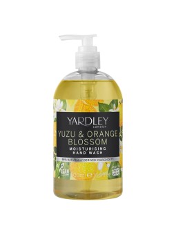 Gel detergente mani Yardley Yuzu e fiori d'arancio 500ml