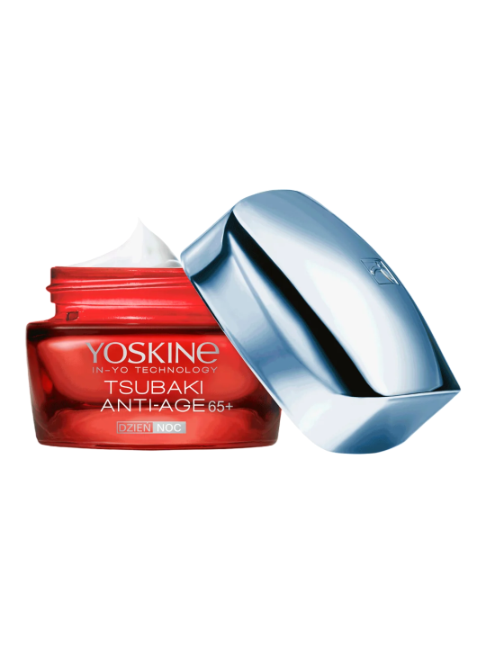 Crema viso anti-età giorno e notte Yoskine Tsubaki 65+ 50ml