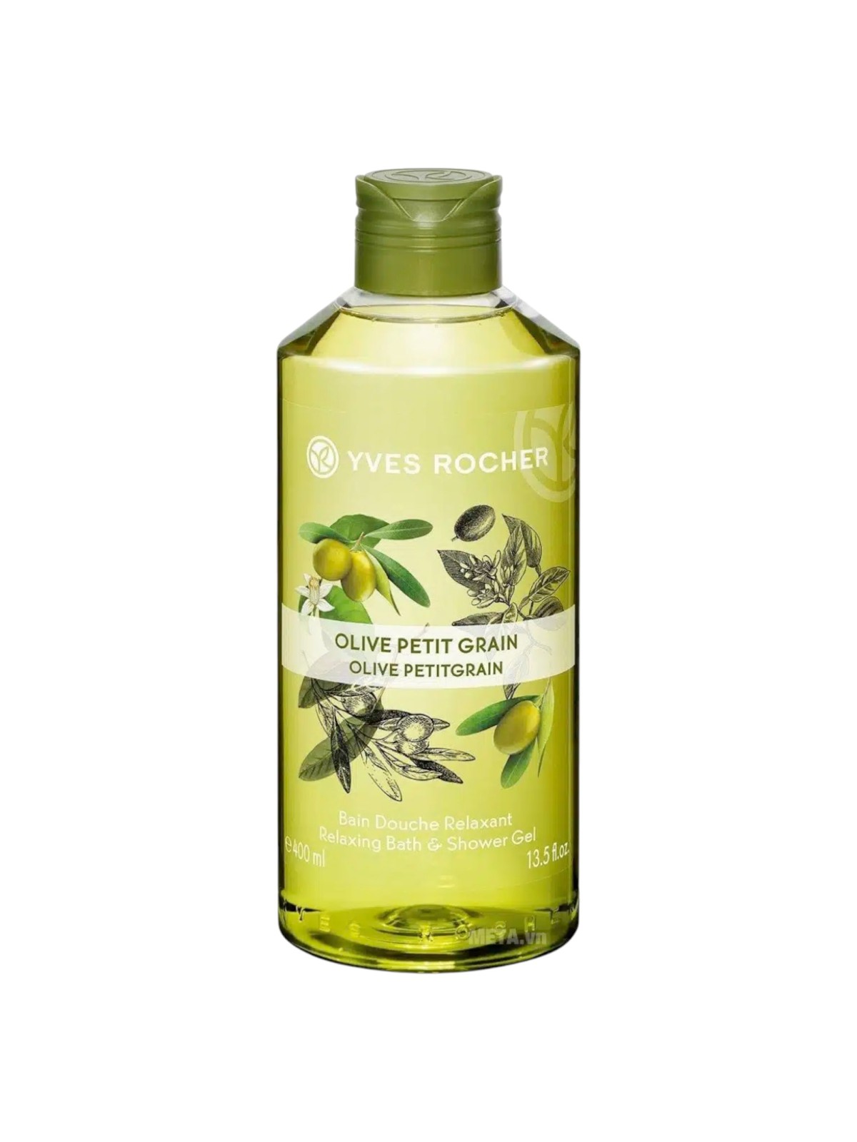 Bagnoschiuma Rilassante Yves Rocher Olive Petitgrain all'Olio d'Oliva Tutti i tipi 400ml