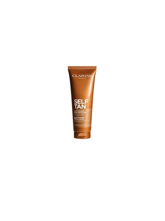 Clarins Latte autoabbronzante per viso e corpo 125ml unisex Clarins www.essenzetotalstyle.com 