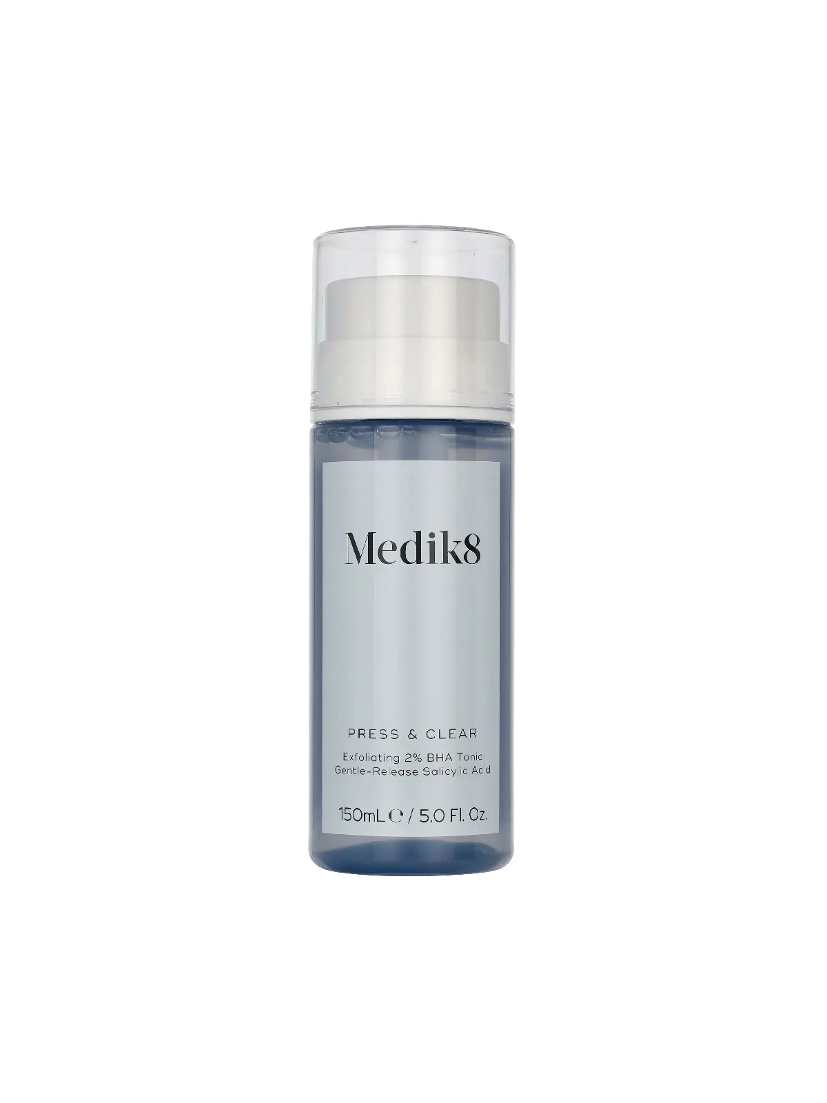 Medik8 PRESS & CLEAR Exfoliating 2% BHA Tonic 150ml MEDIK8 www.essenzetotalstyle.com 