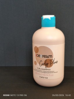 Inebrya Ice Cream Curly Plus Curl Shampoo shampoo rinforzante per i capelli ricci 300ml donna Inebrya www.essenzetotalstyle.com 