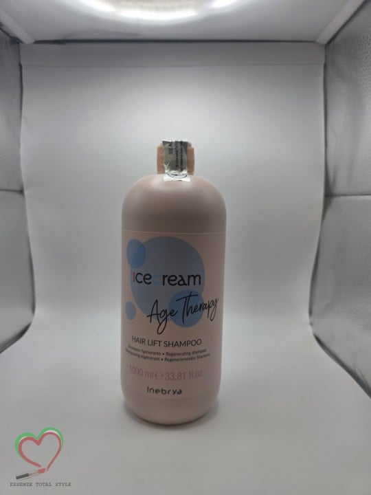 Inebrya Ice Cream Age Therapy Hair Lift Shampoo shampoo rinforzante per capelli maturi 1000ml donna Inebrya www.essenzetotalstyl