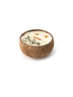 Tropikalia Candela in noce di cocco - Profumo di limone e menta unisex
