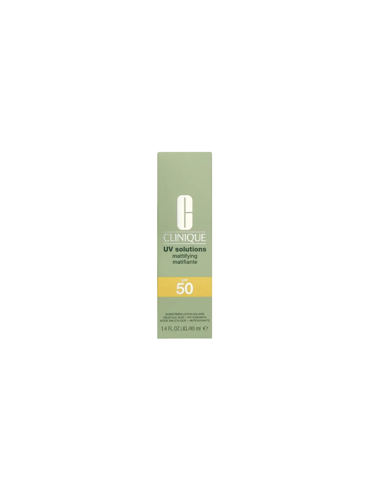 Clinique UV SOLUTIONS crema solare opacizzante SPF50 40ml unisex