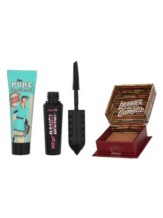 Benefit Icons Makeup Set The Porefessional Primer 7,5 ml    BADGal Bang! Mascara 4 g   Hoola Bronzer 2,5 g 50ml