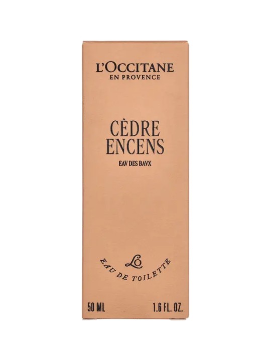L'Occitane En Provence CEDAW ENCENS eau de toilette spray 50ml uomo