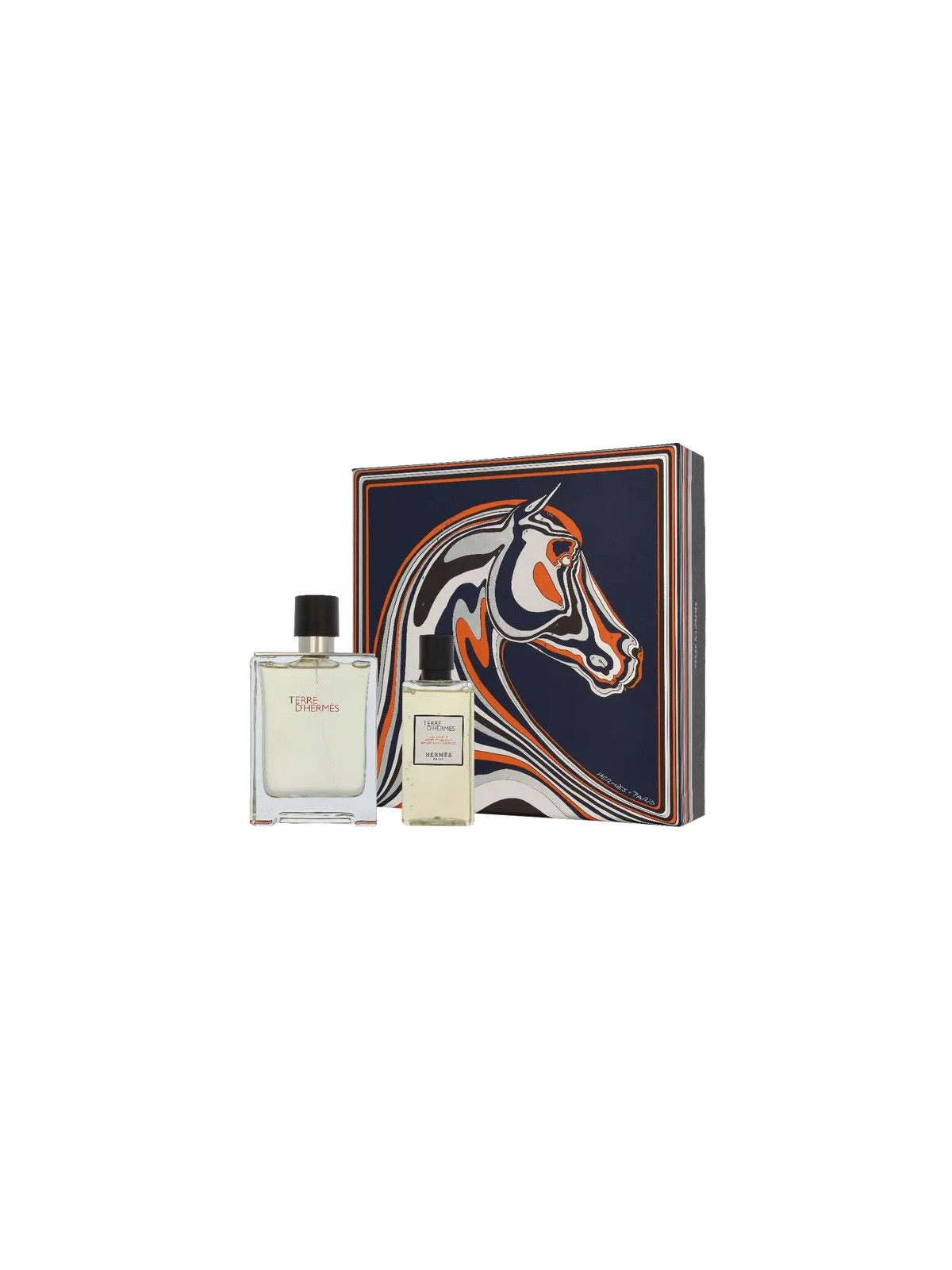 Hermes SET Terre D'Hermes eau de toilette spray 100ml + GEL DOCCIA 80ml