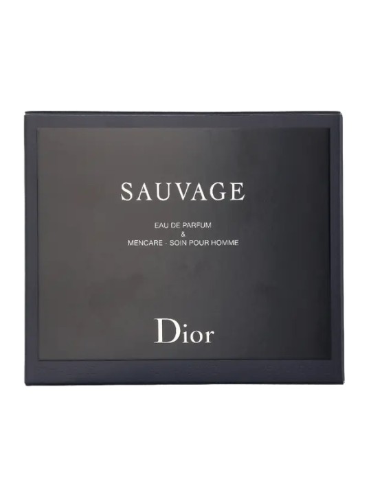 Dior Sauvage Giftset eau de parfum Spray 60ml Cleanser 45ml Serum 45ml 30ml