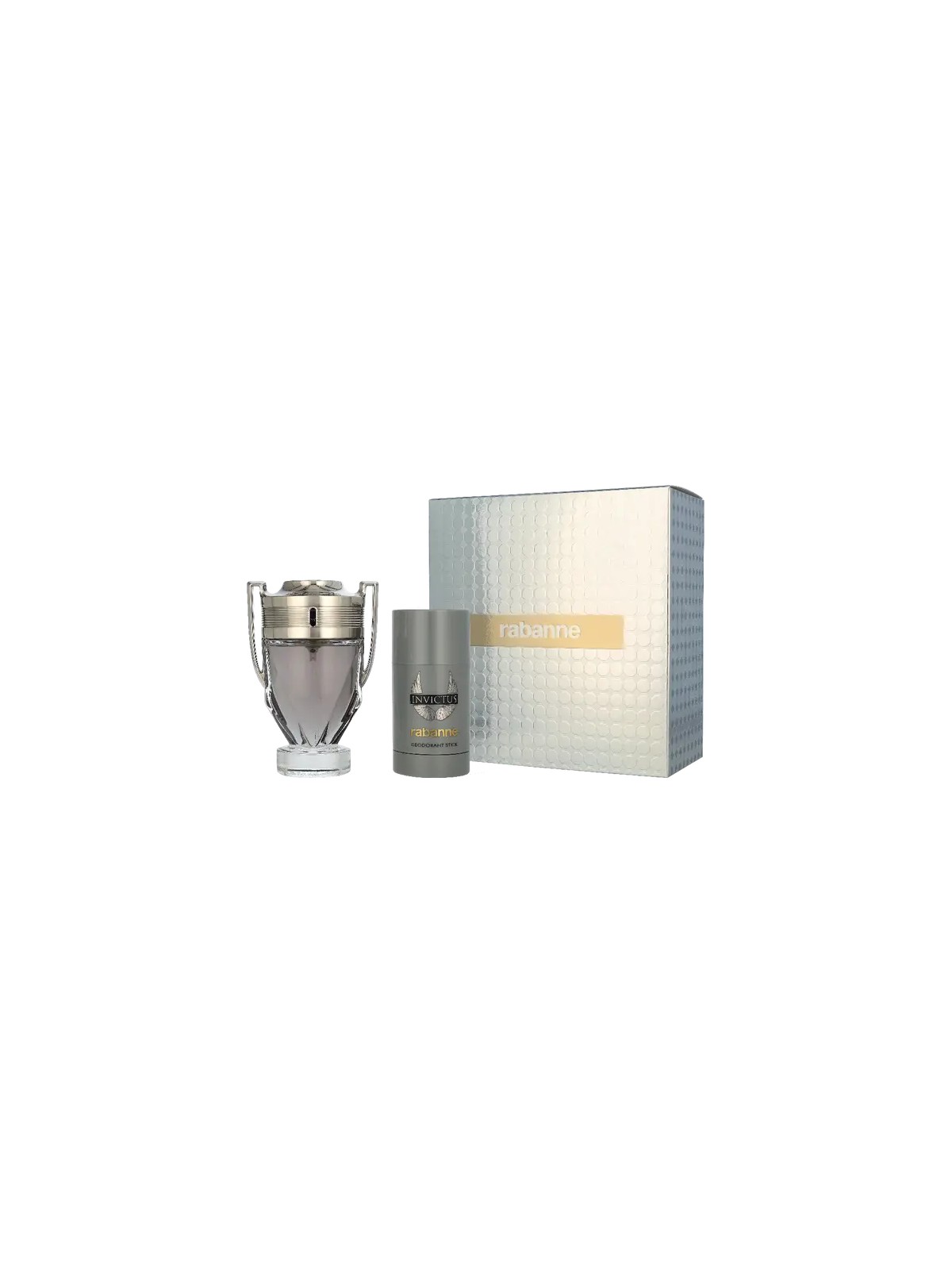 Paco Rabanne Invictus Giftset eau de toilette Spray 100ml Deo Stick 75ml 18g