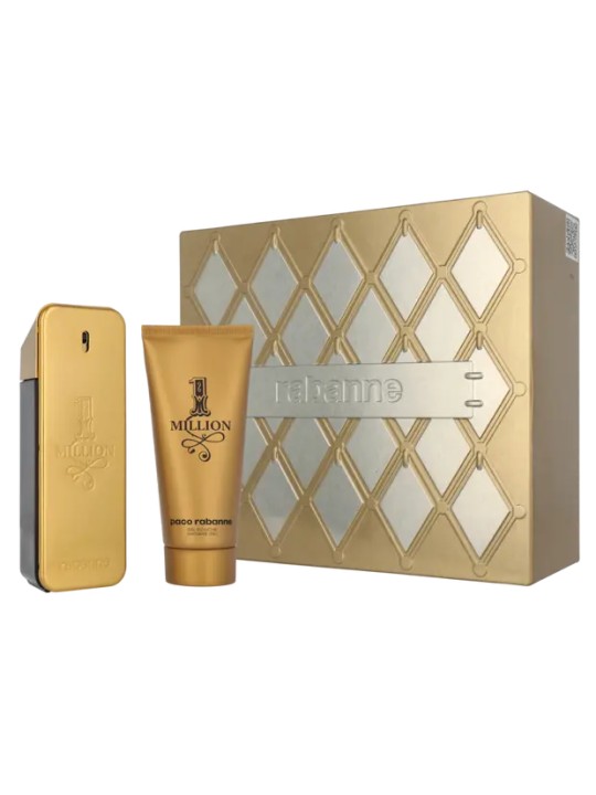 Paco Rabanne 1 Million Giftset eau de toilette Spray 100ml Shower Gel 100ml 100ml