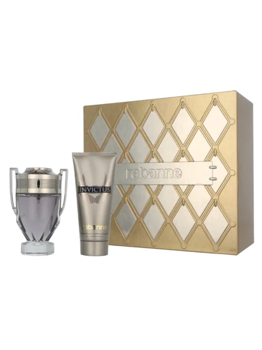 Paco Rabanne Invictus EDT 100ml + SG for Body & Hair 100ml uomo