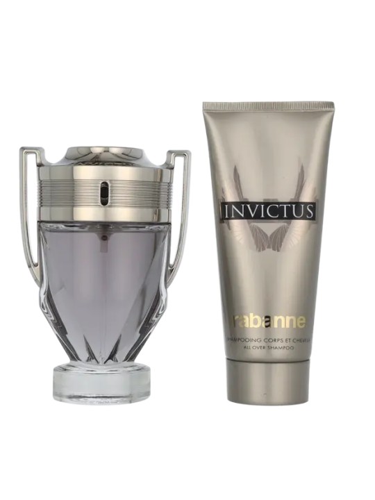 Paco Rabanne Invictus EDT 100ml + SG for Body & Hair 100ml uomo