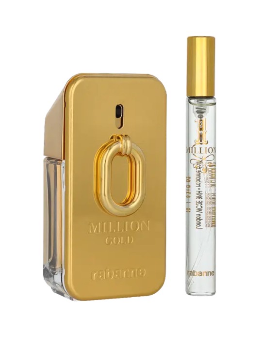Paco Rabanne Million Gold Giftset eau de parfum Spray Intense 50ml eau de toilette Spray 10ml 275ml