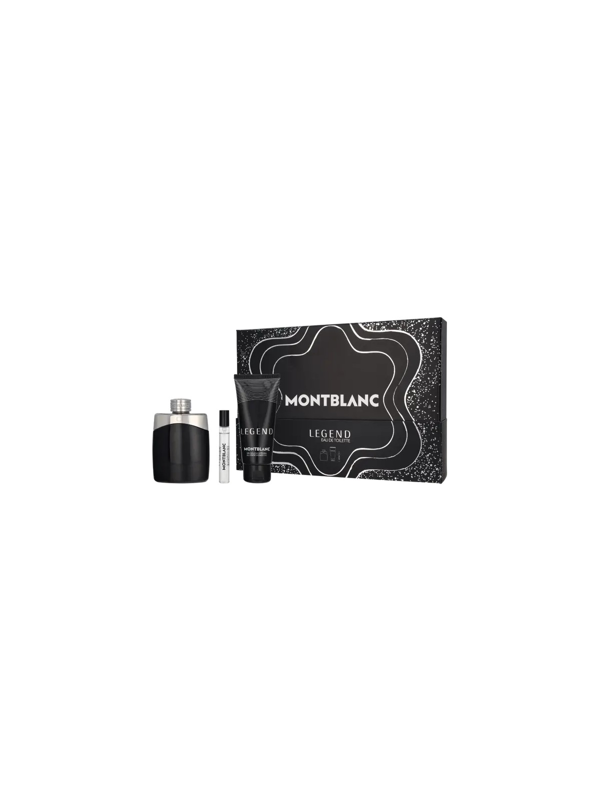 Montblanc Legend Pour Homme Giftset eau de toilette Spray 100ml eau de toilette Spray 7.5ml Shower Gel 100ml 40ml