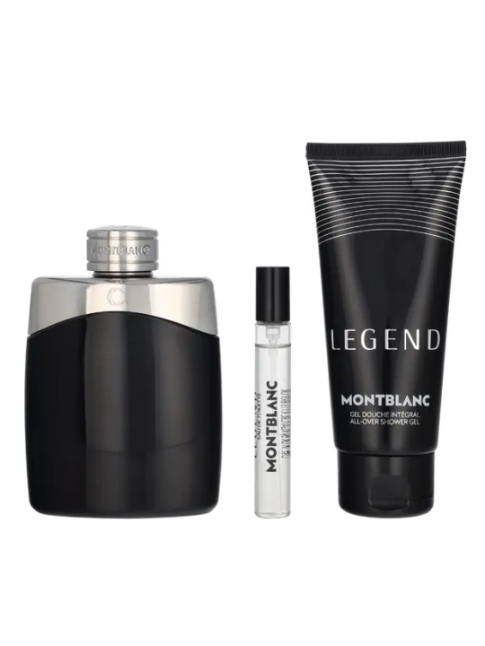 Montblanc Legend Pour Homme Giftset eau de toilette Spray 100ml eau de toilette Spray 7.5ml Shower Gel 100ml 40ml