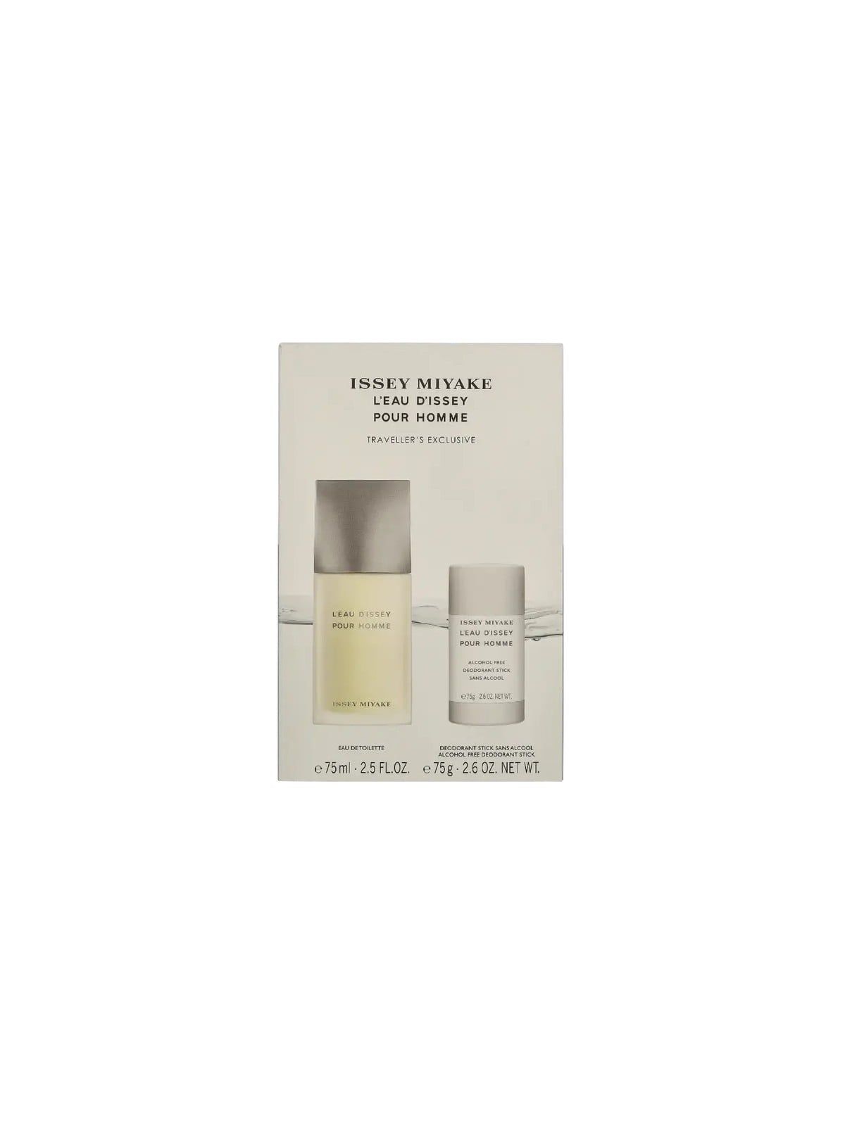 Issey Miyake L'Eau D'Issey Pour Homme Giftset eau de toilette Spray 75ml Deo Stick 75gr 260ml