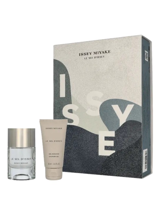 Issey Miyake Le Sel D'Issey Giftset eau de toilette Spray 50ml Shower Gel 50ml 175ml