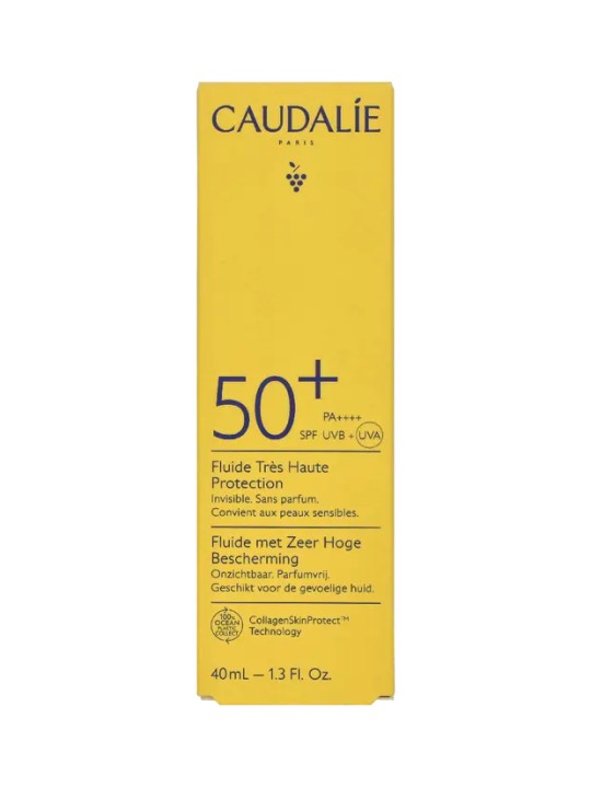 Caudalie Fluido VINOSUN ad altissima protezione SPF50+ 40ml donna