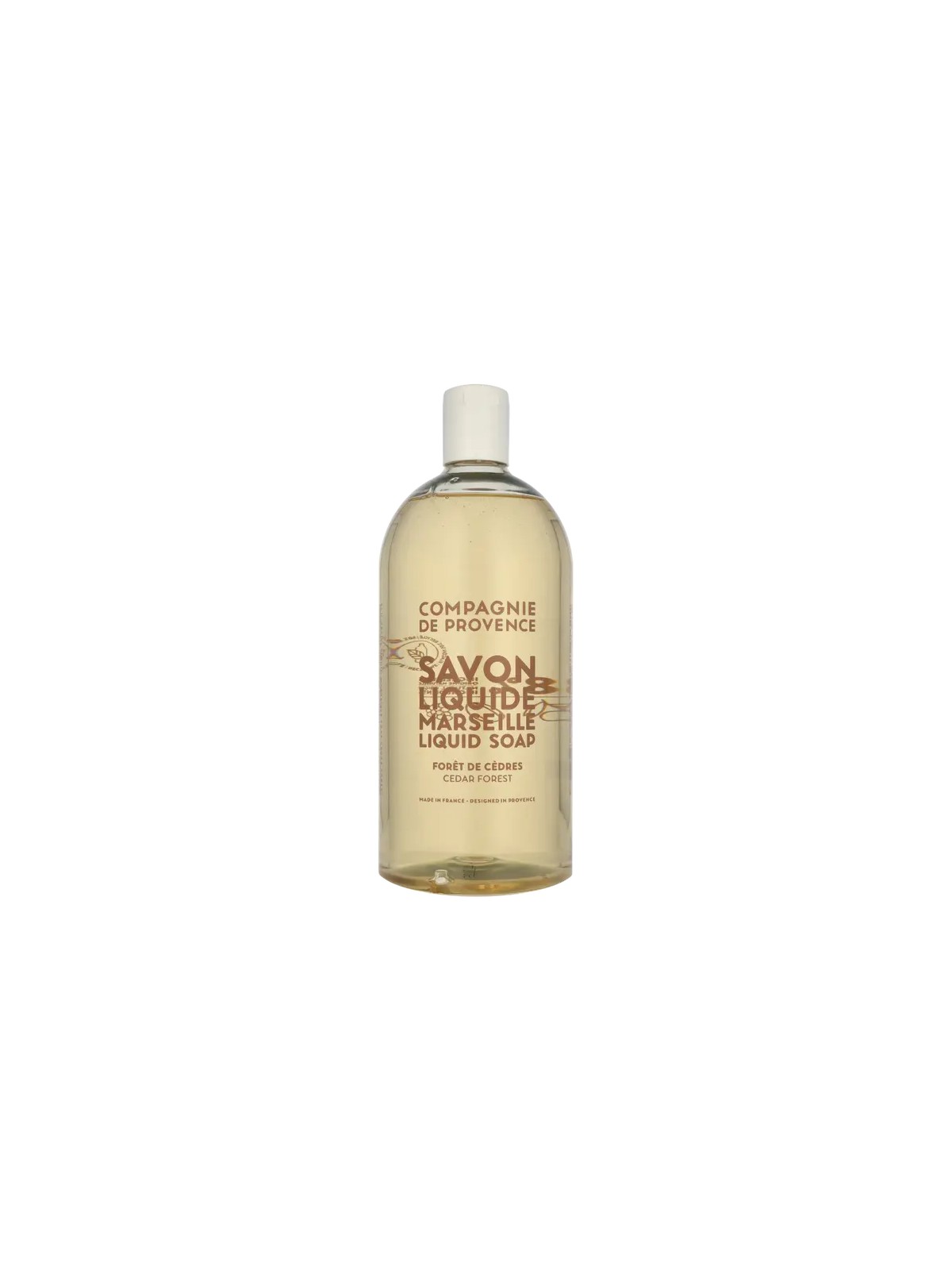 Compagnie De Provence Liquid Marseille Soap Refill Cedar Forest 495ml