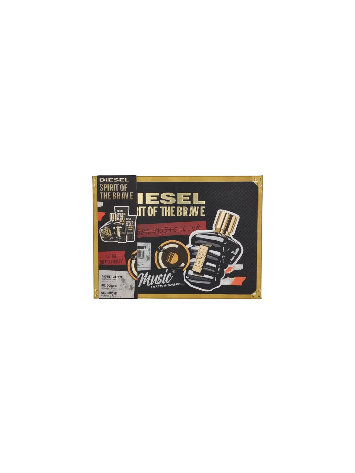 Diesel Spirit Of The Brave Pour Homme Giftset 275ml eau de