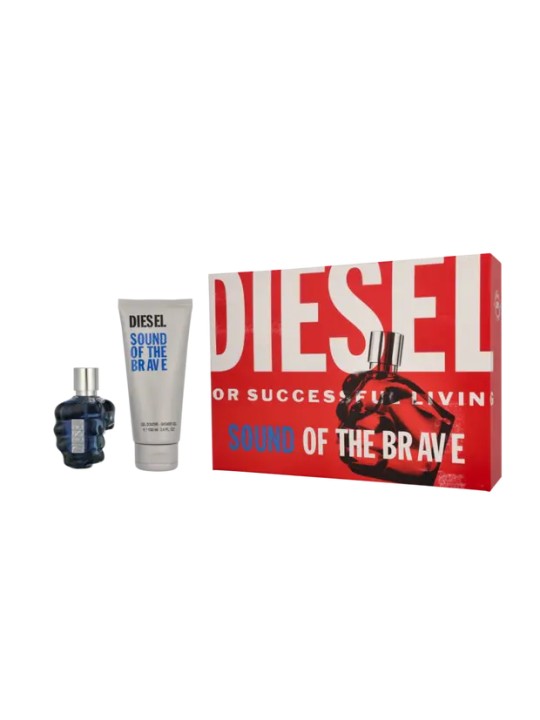 Diesel Sound Of The Brave Giftset eau de toilette Spray 50ml Shower Gel 100ml 6g