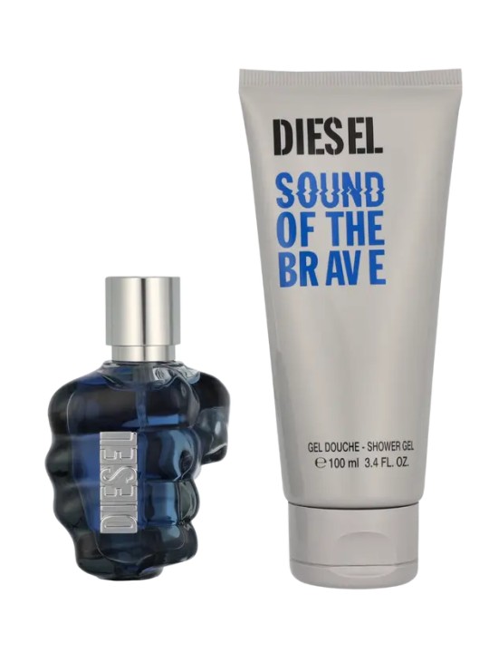 Diesel Sound Of The Brave Giftset eau de toilette Spray 50ml Shower Gel 100ml 6g
