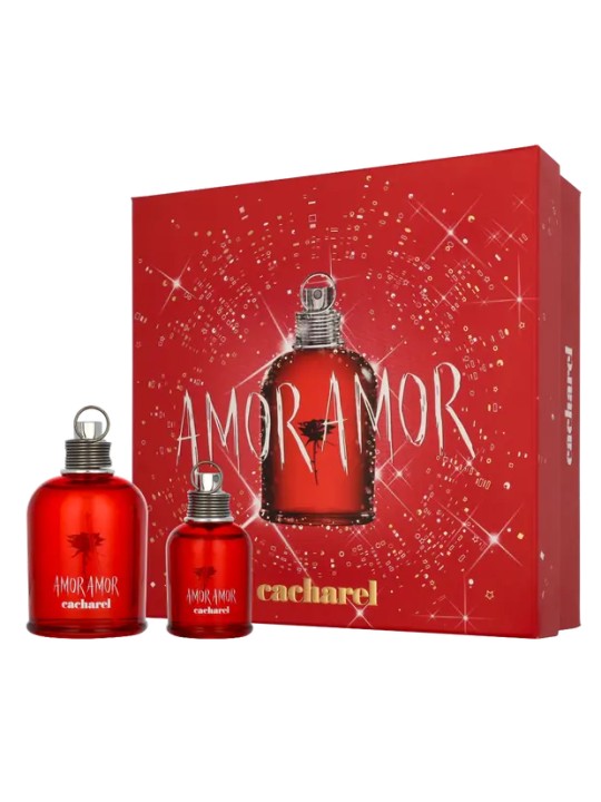 Cacharel Amor Amor Giftset eau de toilette Spray 100ml eau de toilette Spray 30ml 20ml