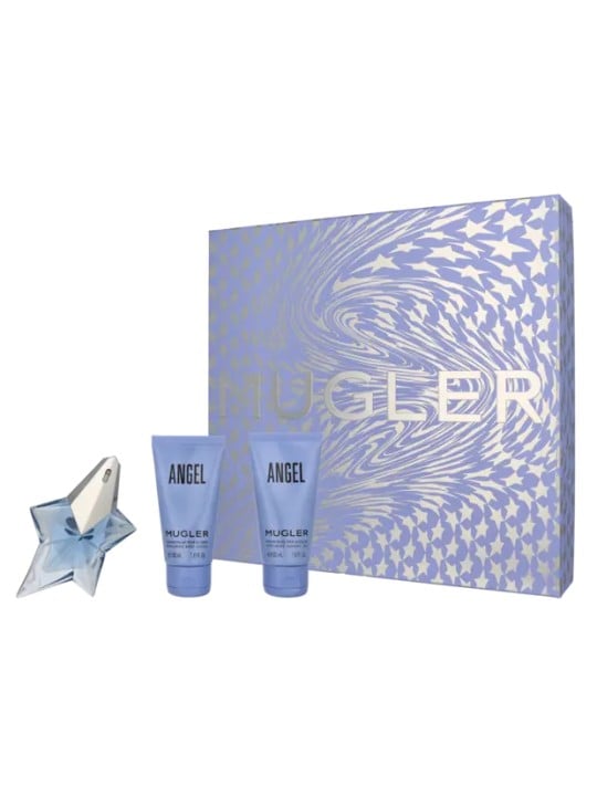 Thierry Mugler Angel Giftset eau de parfum Spray 25ml Body Lotion 50ml Shower Gel 50ml 50ml