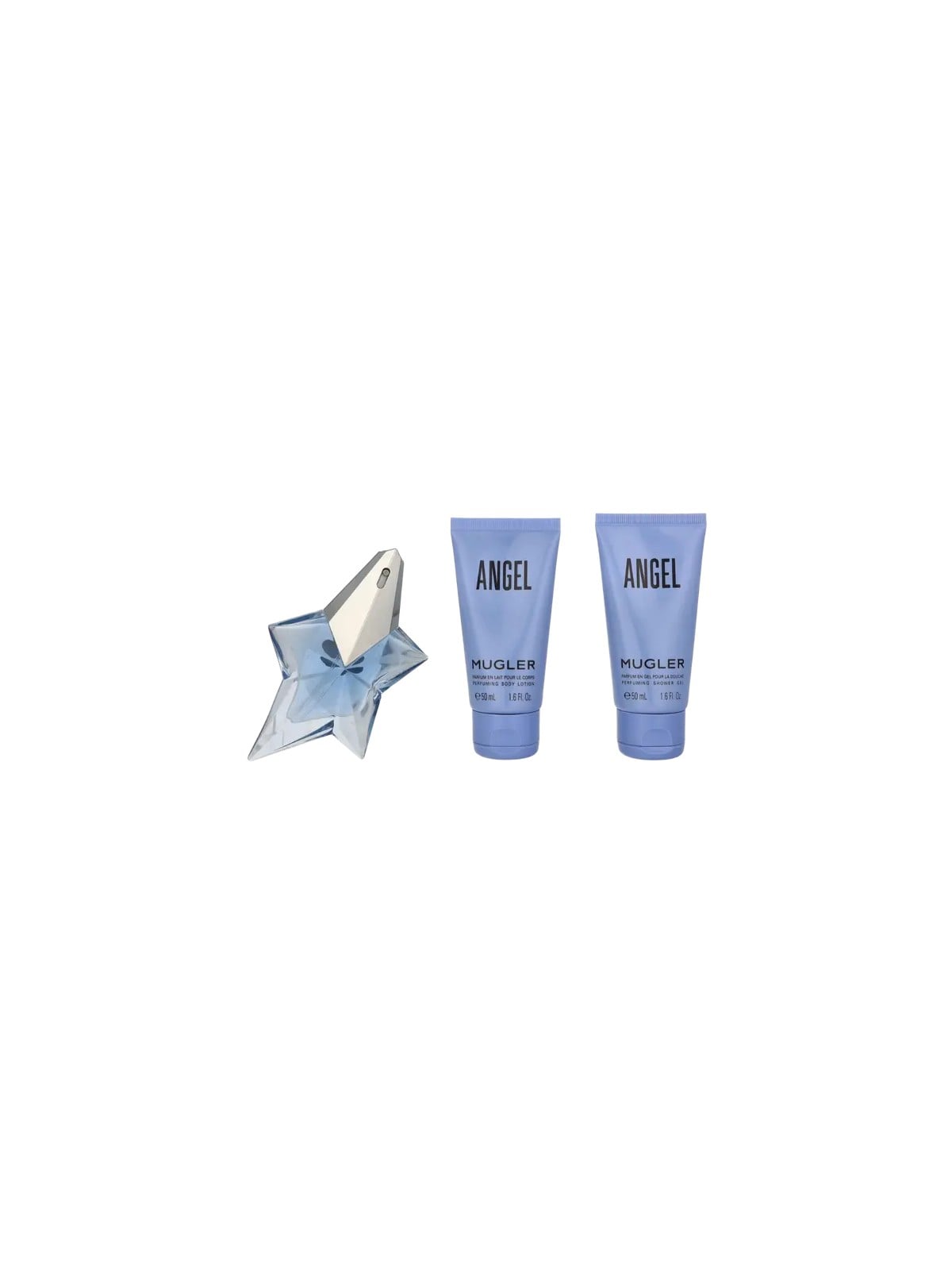 Thierry Mugler Angel Giftset eau de parfum Spray 25ml Body Lotion 50ml Shower Gel 50ml 50ml