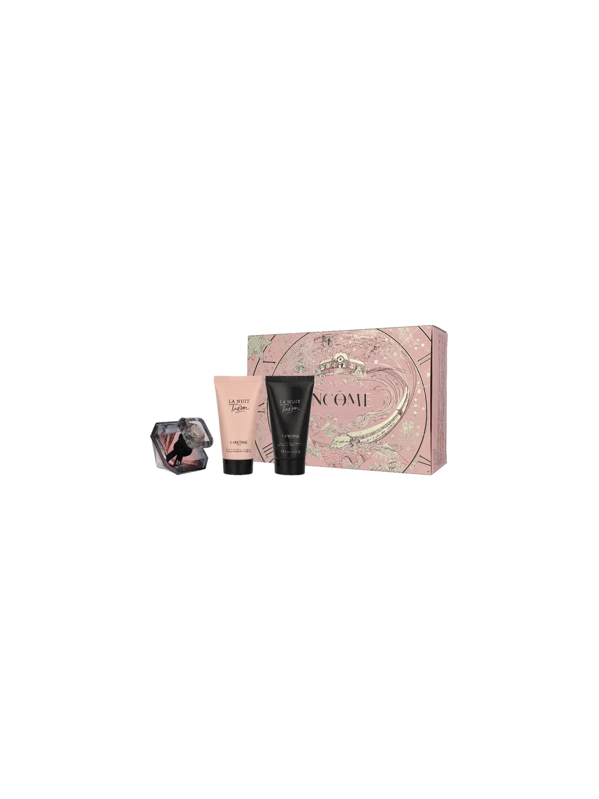 Lancome La Nuit Tresor Giftset eau de parfum Spray 30ml Body Lotion 50ml Shower Gel 50ml 100ml