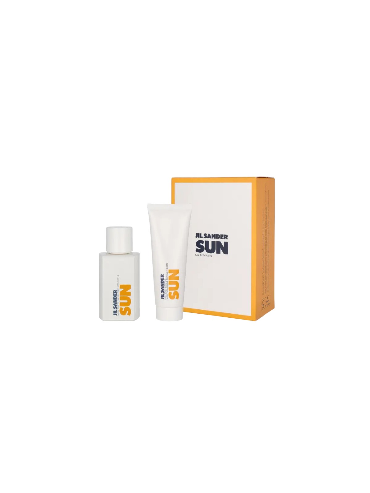 Jil Sander Sun Women Giftset eau de toilette Spray 75ml Hair & Body Shampoo 75ml 30ml