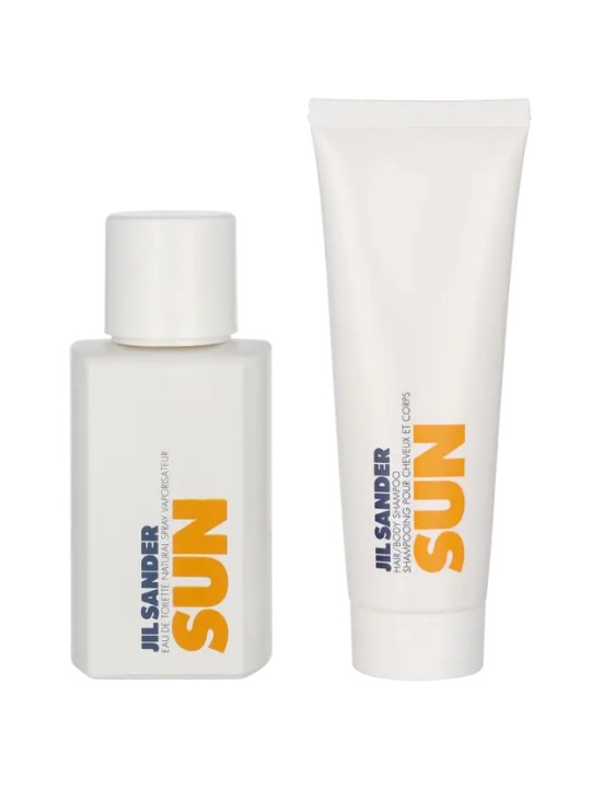 Jil Sander Sun Women Giftset eau de toilette Spray 75ml Hair & Body Shampoo 75ml 30ml