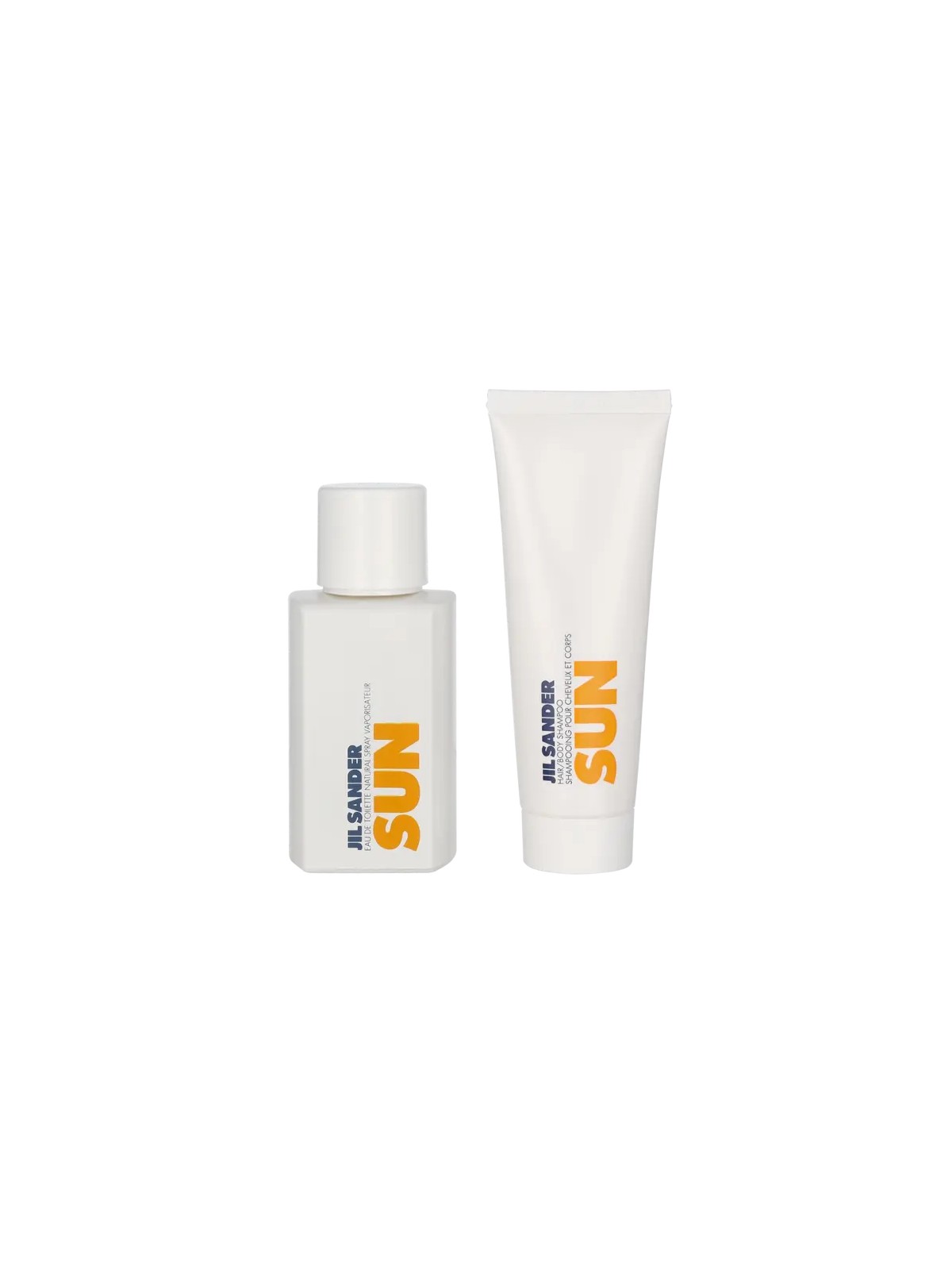 Jil Sander Sun Women Giftset eau de toilette Spray 75ml Hair & Body Shampoo 75ml 30ml